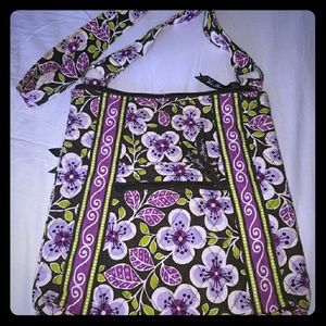 Vera Bradley Hipster in Plum Petals