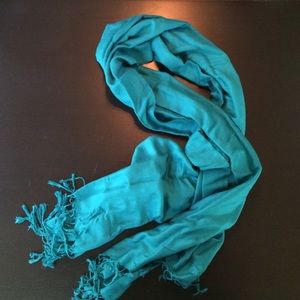 Teal scarf