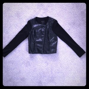 Faux leather jacket - XL Black