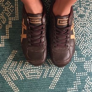 Diesel Brown/Tan Avy Sneakers