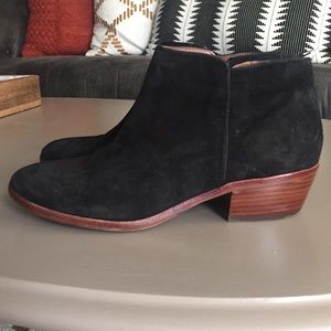 Sam Edelman black shade booties