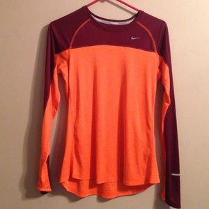 Nike running long sleeve