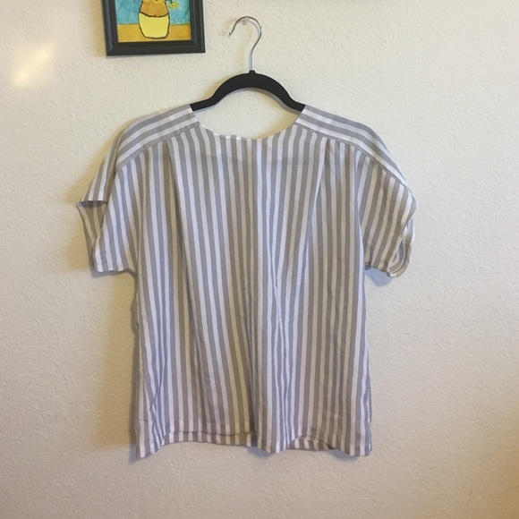 Vintage • Vertical Stripe Classic Box Shirt