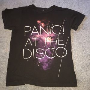 Panic! At The Disco Women's Galaxy Tee Shirt