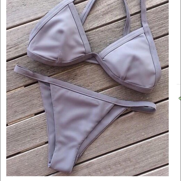 Grey Bikini NWOT