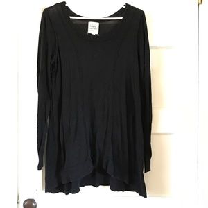Between me & you black sweater
