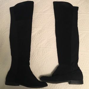 Size 9 black Chinese Laundry over the knee boots