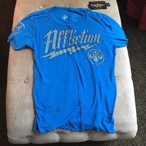 Blue Affliction t-shirt