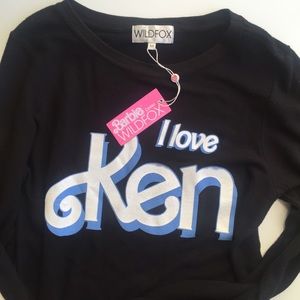 SOLD OUT Wildfox "I love Ken" Baggy Jumper Sweater