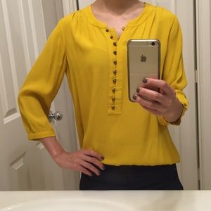 Banana Republic 3/4 sleeve shirt