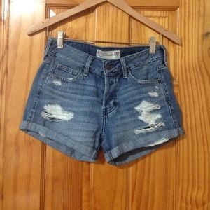 Abercrombie boyfriend shorts