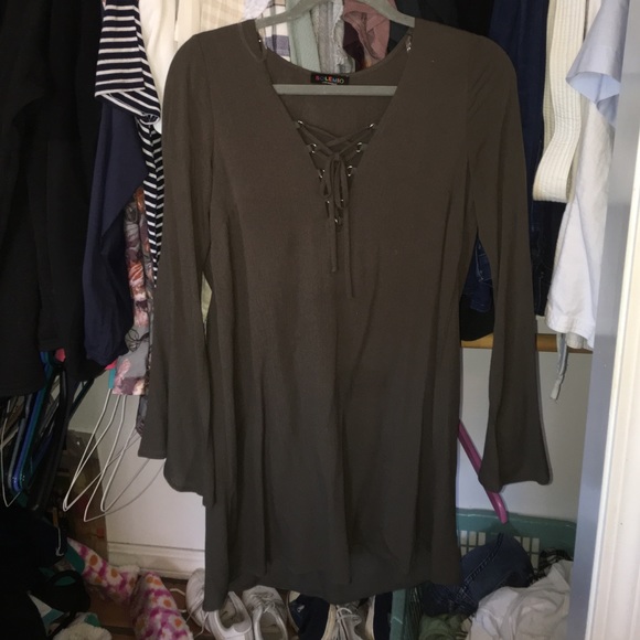 Lace up dress!