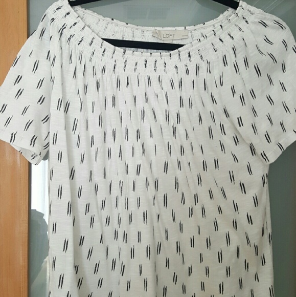 Loft Off the Shoulder Shirt