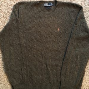 Men's polo sweater
