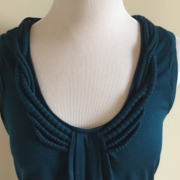 SALE! Teal Top with Bead Detailing
