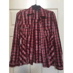 Coogi Shimmery Plaid