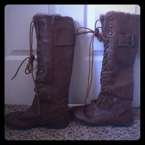 Knee high boots