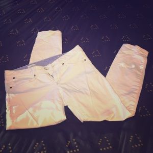 White jeans