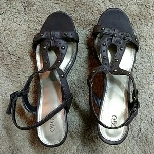 *last chance* Cato brown Wedges