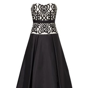 Aidan Mattox Strapless Dress size 6 .