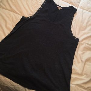 Navy blue tank