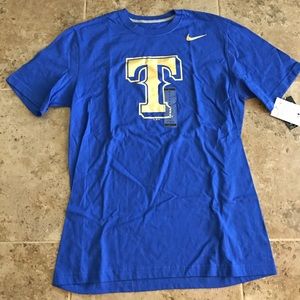 NWT Men's Medium Nike Texas ranger shirt