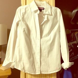 Size 4 VV white button down GUC