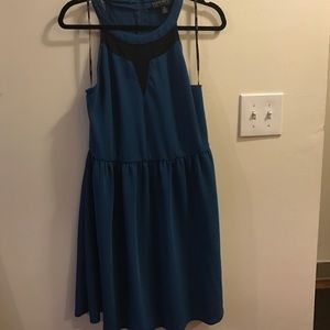 NWOT blue/green dress