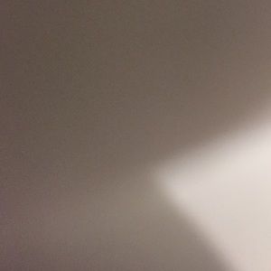 Grey tank and navy sweatshirt