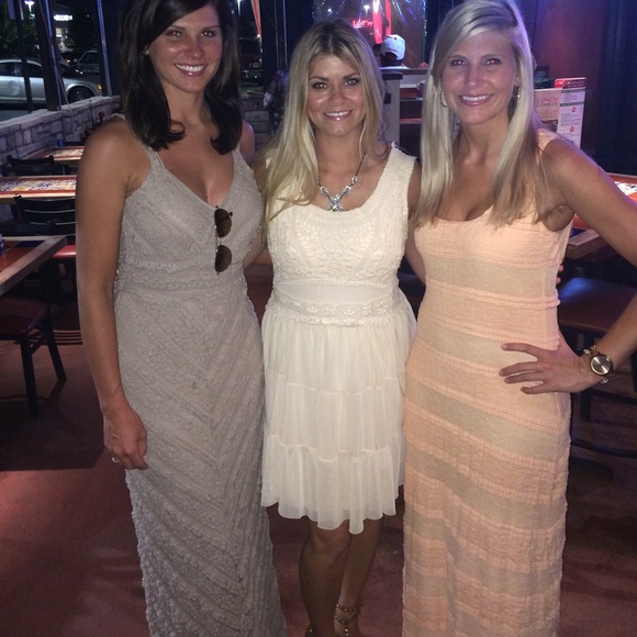 Chelsea and Violet lace maxi dress