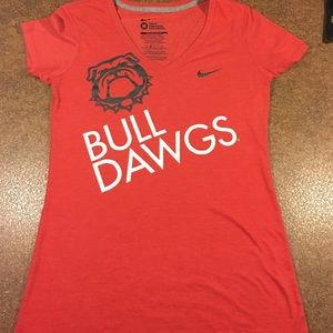 Women's Nike UGA short sleeve top
