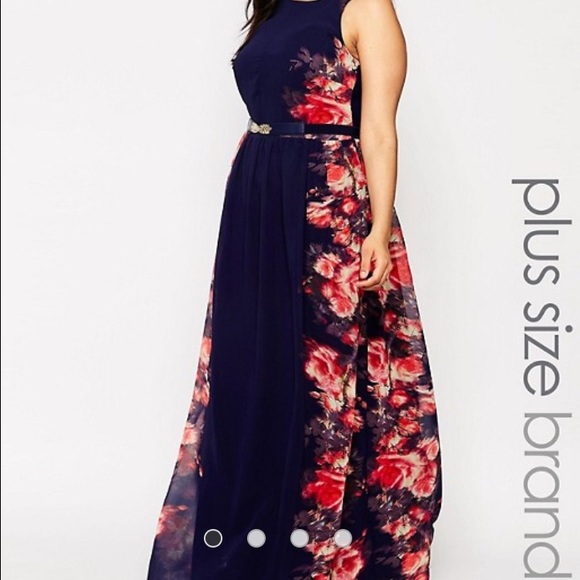 ASOS floral maxi - Picture 3 of 4