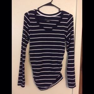 Striped Maternity Top