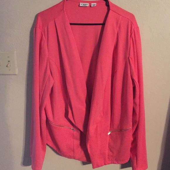 Hot pink and gold Blazer