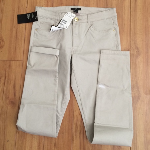 Tan skinny pant