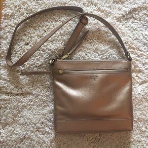 Fossil Champaign Zipped Crossbody Bag