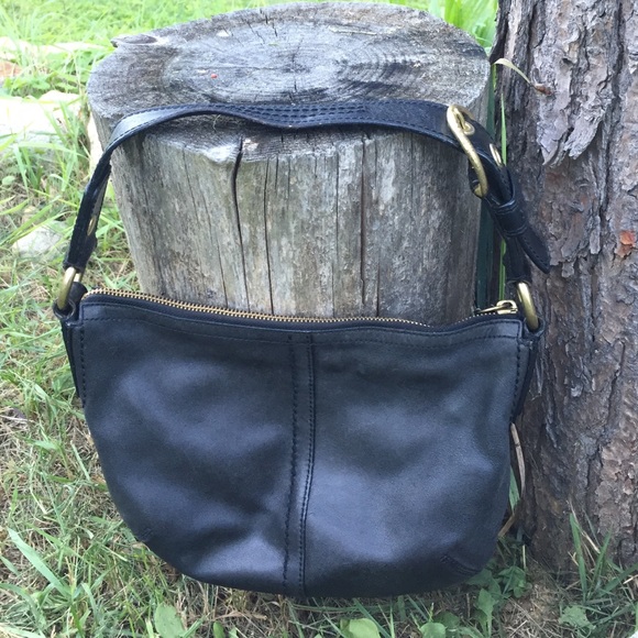 Vintage Coach Leather Bag