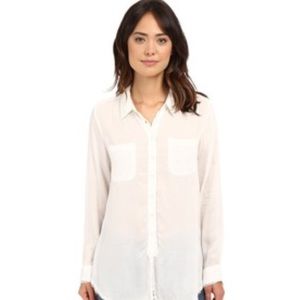Gap Cotton Sheer Button Down