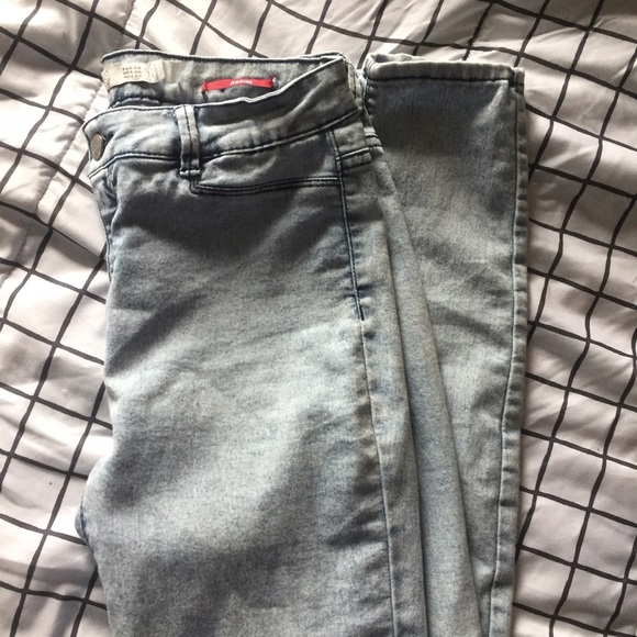 Zara lightwash denim jeggings
