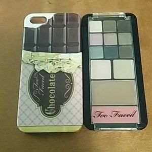 Too Faced Candy Bar Mini Palette + IPhone 5 case