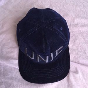 Dark Blue Velvet Unif hat
