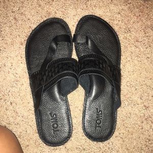Toms Leather Sandals