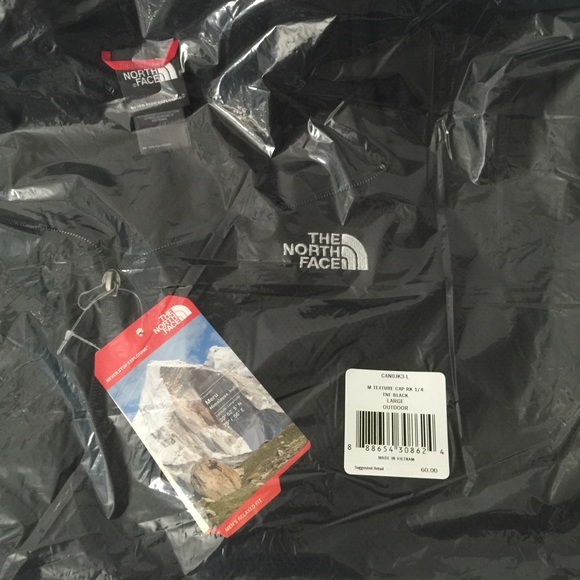 The North Face Texture Cap Rock 1/4 Zip - Picture 3 of 3