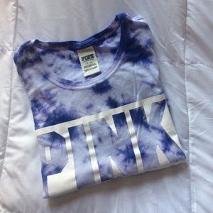 VS Pink Tie-Dye Tee