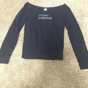 Hollister scoop neck sweatshirt