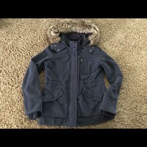 Women's American Eagle fur Lined Coat Size Medium