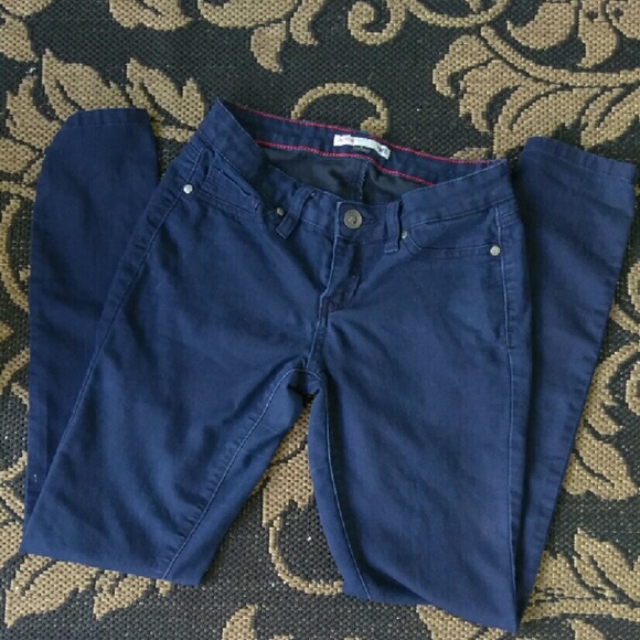 Navy blue jeggings