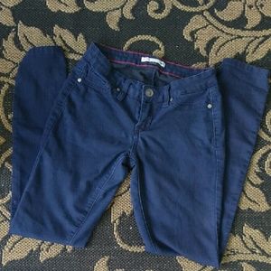 Navy blue jeggings