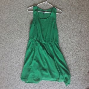 H&M Divided flowy green dress