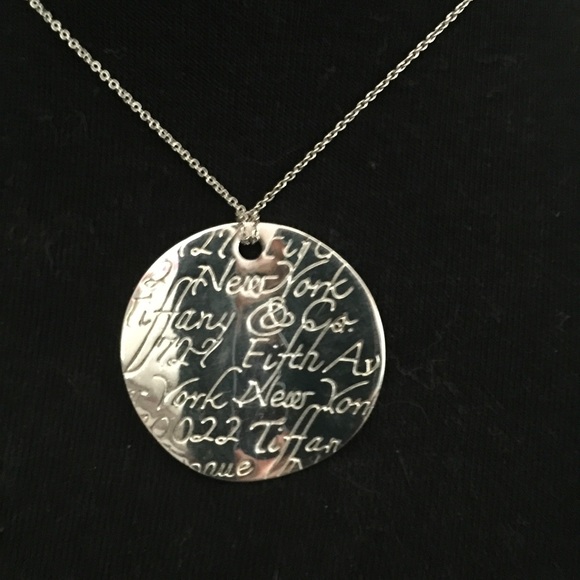 Tiffany & Co Notes Pendent & Bracelet!!
